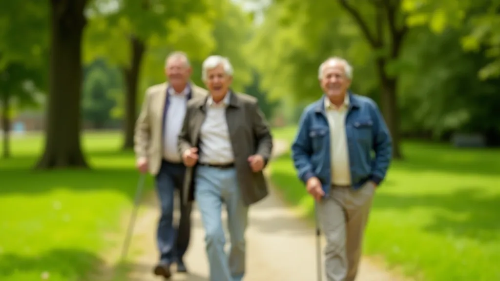 Senior couple enjoying leisurely walk on well-maintained park trail in Karlovy Vary, green surroundings, peaceful outdoor recreational activity, happy and relaxed outdoor seniors